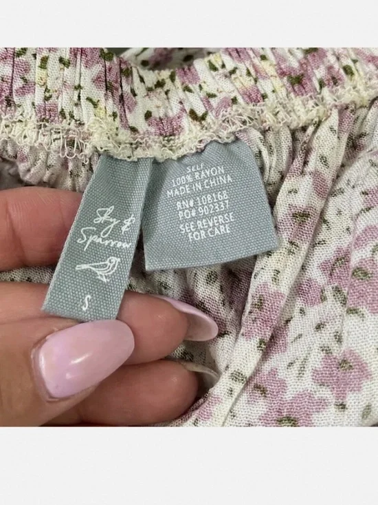 Sky and Sparrow floral midi dress size small - Picture 8 of 8